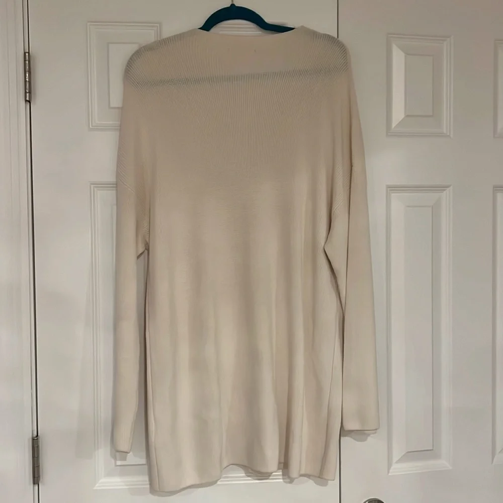 Cream Knit Sweater Dress - Picture 2 of 2
